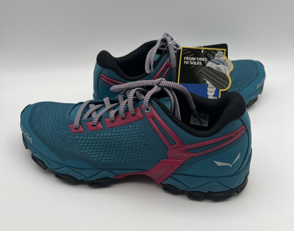 Salewa Lite Train Alpine Fit Hiking Trail Shoes Michelin Soles Women's Size 8.5